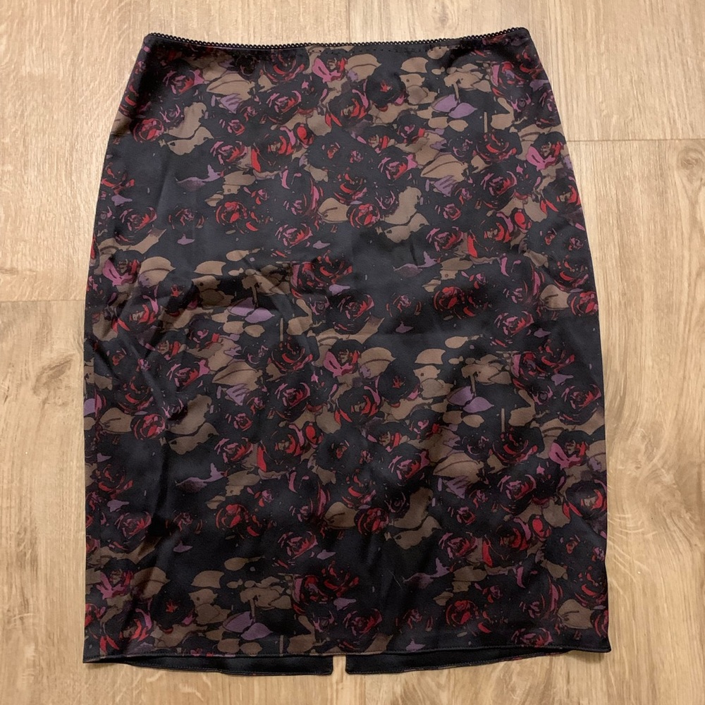 NWOT Elie Tahari silk reversible pencil skirt
